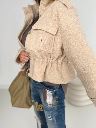 Bouclé Jacke 2510189