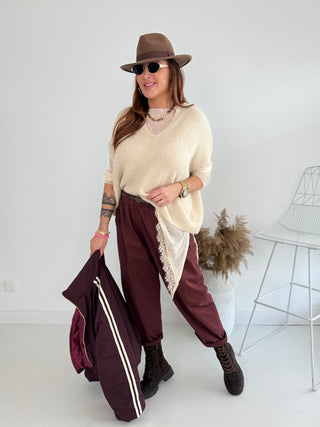 Pullunder in Beige, für Damen in Einheitsgröße 36-42 - Levelone GmbH & Co. KG