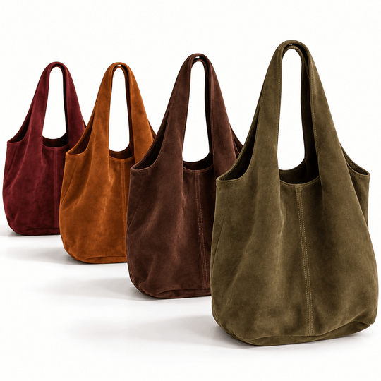 Wildleder Shopper Tasche 2609276-79 - Levelone GmbH & Co. KG