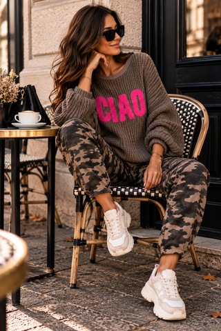 Maglione lavorato a maglia 2609199