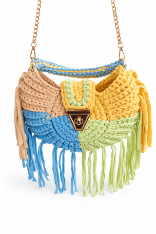 Häkeltasche vers. Farben 2601390 - 93 - Levelone GmbH & Co. KG