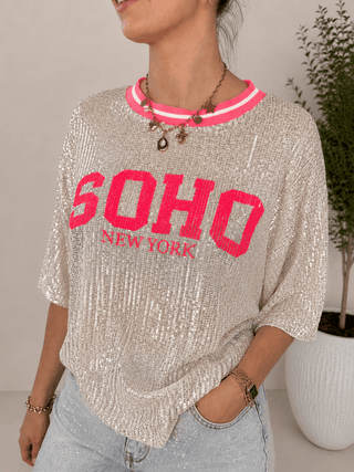 Pailletten T-Shirt 2605102 - Levelone GmbH & Co. KG
