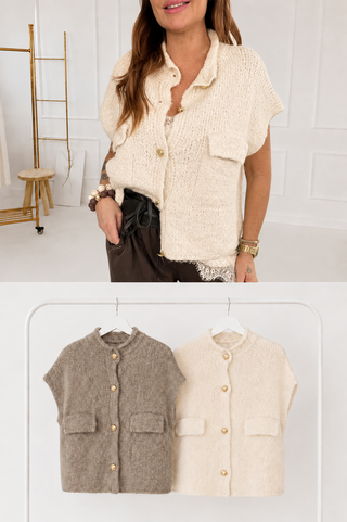 Gilet in maglia di alpaca 2602139