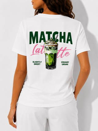 T-Shirt in Weiss mit coolem Print