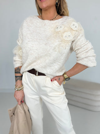 Strickpullover-creme-onesize-levelone