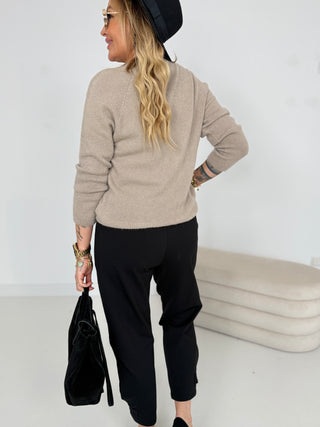 Alpaka ince örgü kazak 2511115