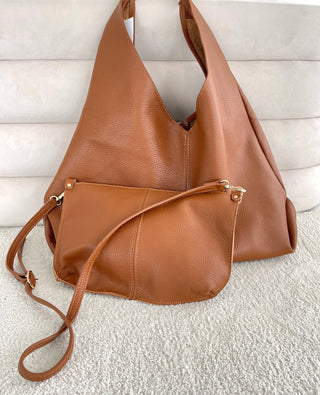 Leder Shopper Tasche 2507296-98
