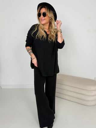 Tvådelad svart 2512039