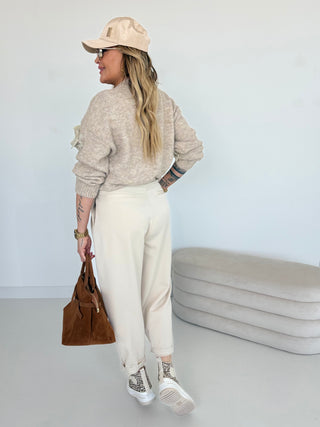 Elegantne hlače iz blaga 2512078