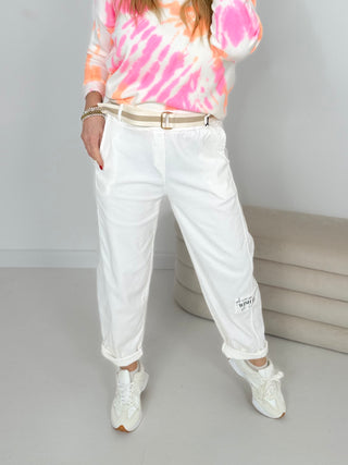 Streç fitilli kadife pantolon 2512061