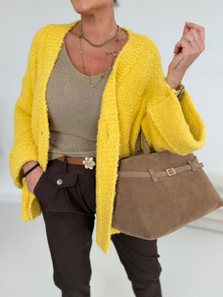 Alpaka Strickjacke 2507339