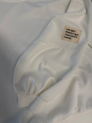 Zweiteiler Wollweiß