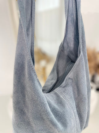 Замшевая сумка-шоппер 2512223-26