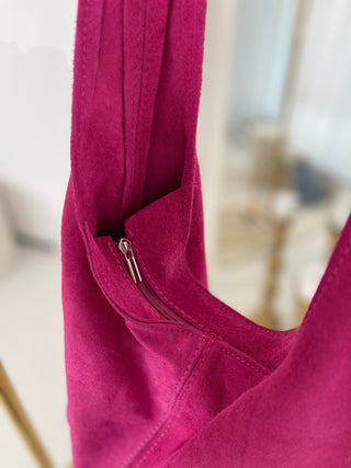 Замшевая сумка-шоппер 2512223-26