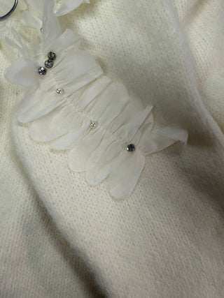 2 Wahl Strickpullover-weiss-damen-onesize-levelone