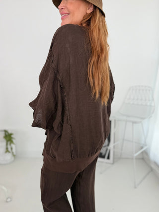 Leinen T-Shirt 2606123 - Levelone GmbH & Co. KG