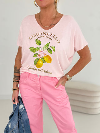 Feinstrick-T- Shirt 2504134