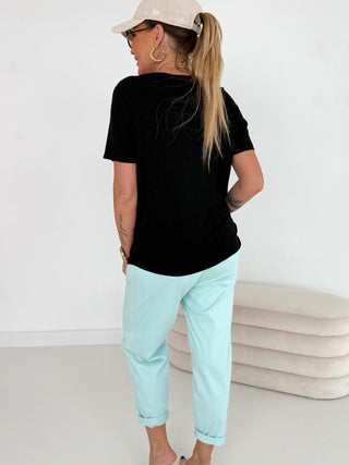 Feinstrick-T- Shirt 2504135