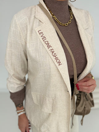 Leinen Blazer 2508163