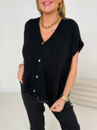 Gilet tricoté en alpaga 2602139