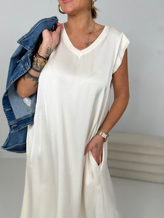 2 Wahl Satin Kleid 2508214