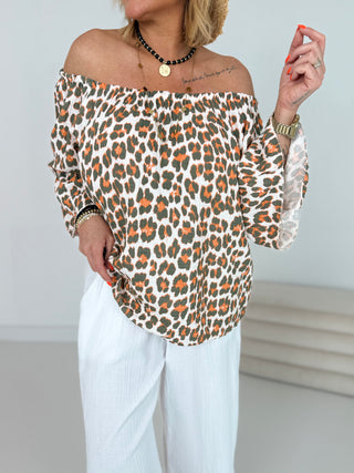 Carmen Musselin Bluse 2506022