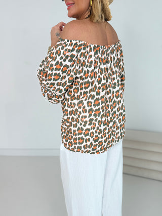 Carmen Musselin Bluse 2506022