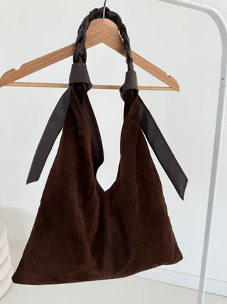 Wildleder Shopper Tasche  2506090-93