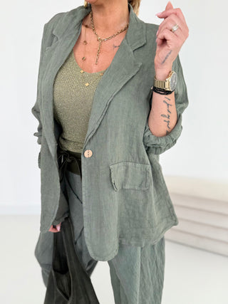 Leinen Blazer 2506132