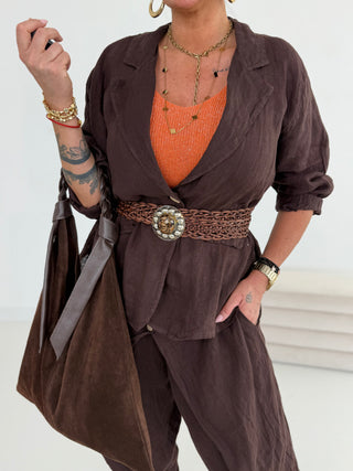 Leinen Blazer 2506129