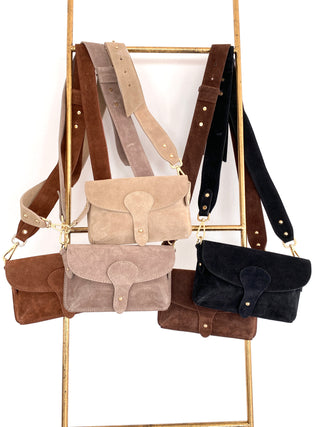 Wildleder Umhänge Tasche 2506085-89