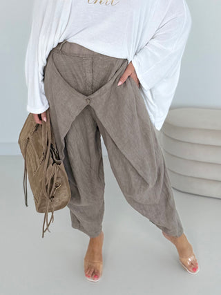 Baggyhose Leinen 2506143