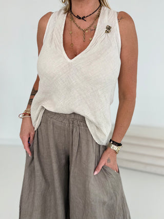 Leinen Top 2506259