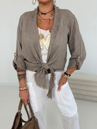 Leinen Bluse 2506301