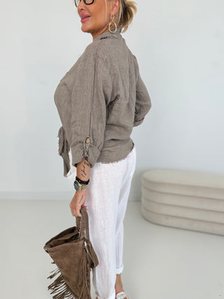 Leinen Bluse 2506301