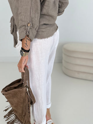 Leinen Sommerhose 2506169