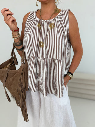 Musselin Sommer Top 2506207