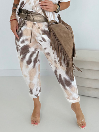 Leinen Baggyhose 2506282