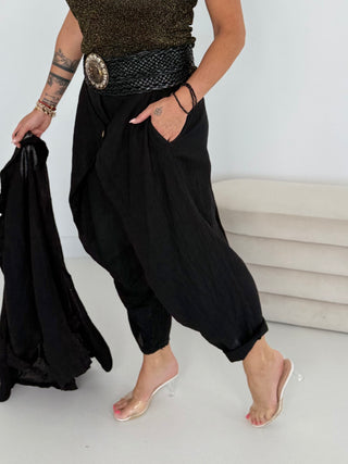 Baggyhose Leinen 2506136