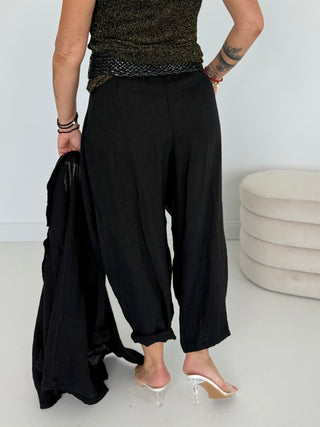 Baggyhose Leinen 2506136