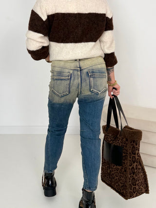 Τζιν ελαστικό παντελόνι 2511090-93