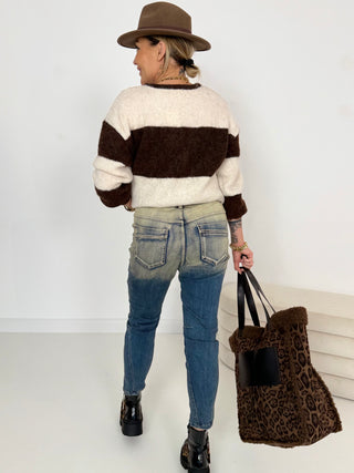 Τζιν ελαστικό παντελόνι 2511090-93