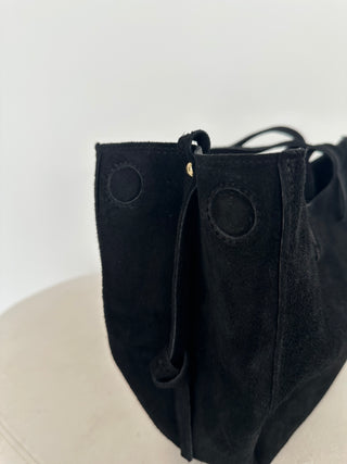 Süet alışveriş çantası 2507214-16