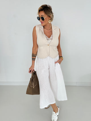 Leinen Hosen Rock 2506247