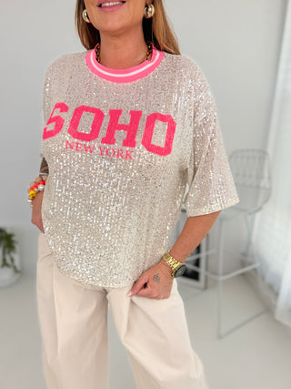Pailletten T-Shirt 2605102