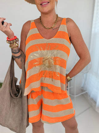 Stricktop in Gold Orange