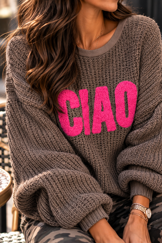 Maglione lavorato a maglia 2609199